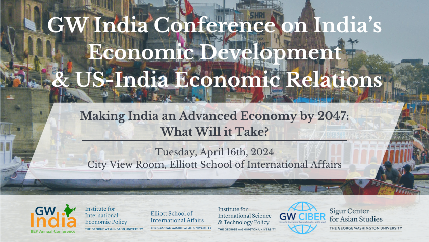 Thank you to everyone who attended the 4th Annual GW India Conference! Our speakers provided excellent analysis into India's economic future through many political, environmental and financial lenses. Recordings will be posted to our YouTube channel soon: bit.ly/3TTkgEw
