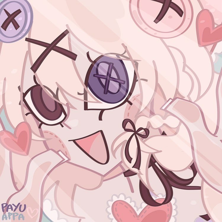 ButtonVtuber's tweet photo. and all my other pieces from @payuappa 💗💗

#buttonillust https://t.co/yilEqj5cCC