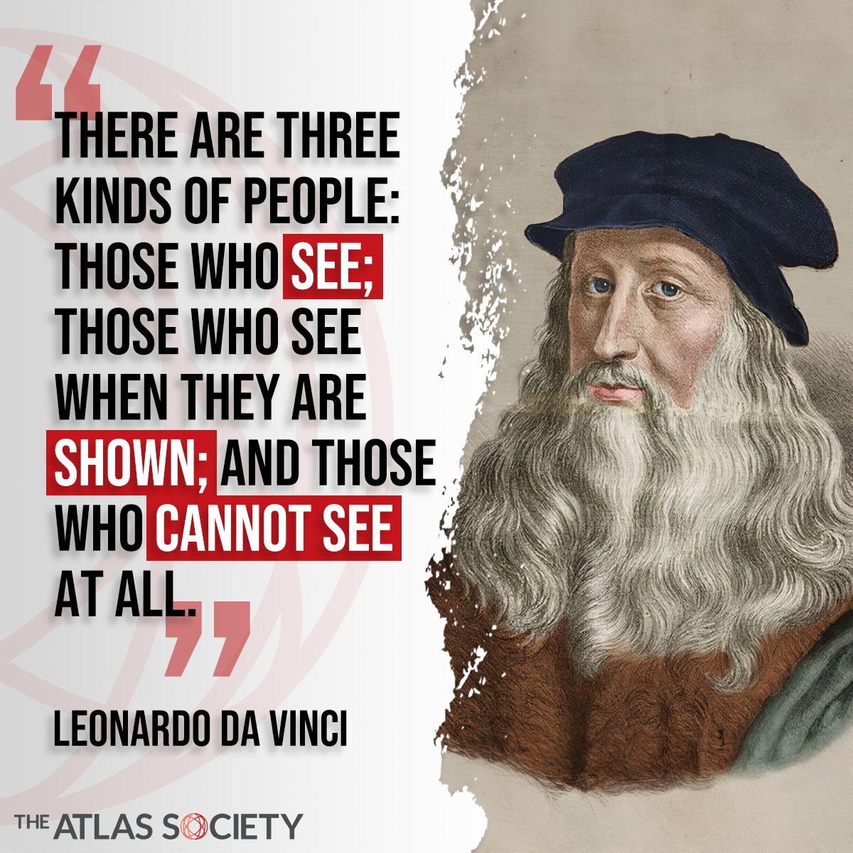 The same is true of REASON -- those who reject it can't be reached.  #Reason #LeonardoDaVinci #AynRand 
…y-on-clubhouse-the-podcast.castos.com/podcasts/33603…