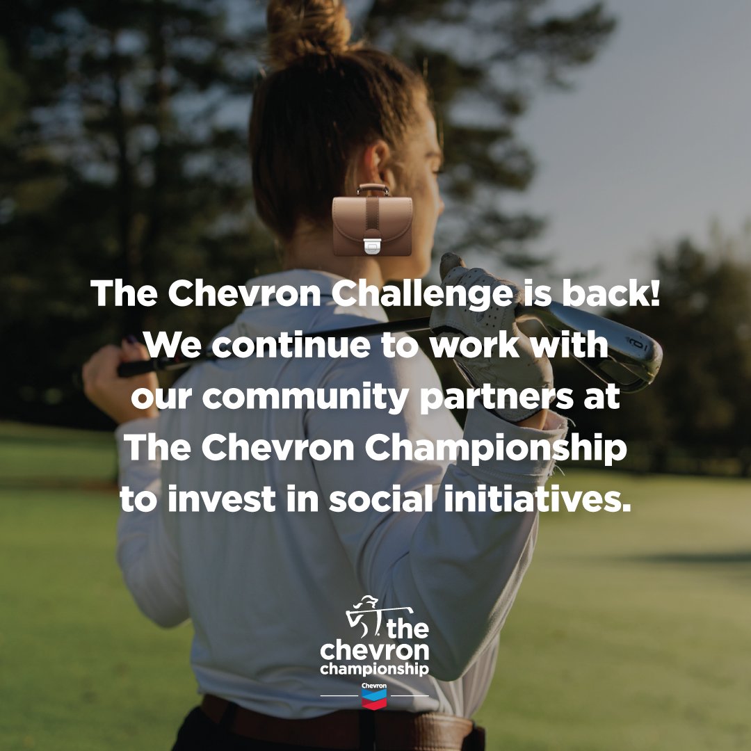 Every birdie and hole-in-one on the 17th hole of #TheChevronChampionship supports the community. ⛳🙌 Learn how we’re continuing the tradition of contributing to #STEM education, diversity and inclusion, and women’s excellence. chevron.co/tcc-2024-tw5 @Chevron_Golf