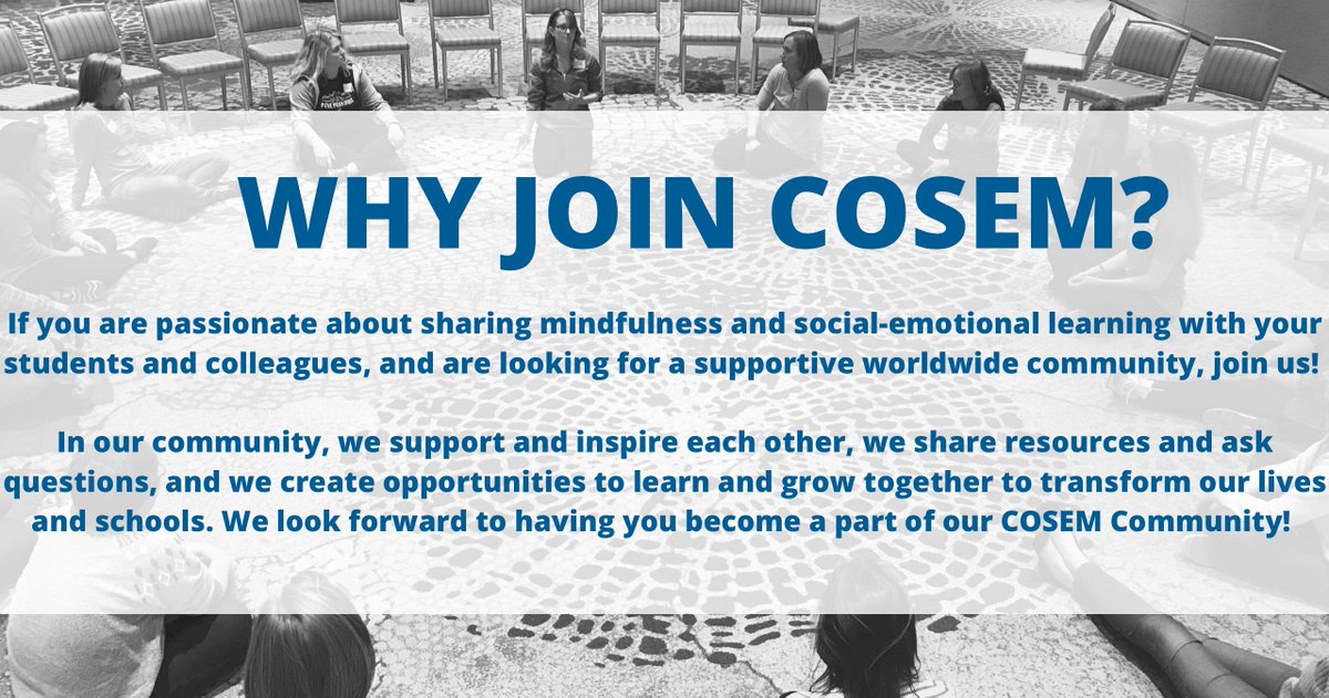 Membership is centered on connection, community, learning and events. Learn more at educatingmindfully.org! #MBSEL #EducatingMindfully #MindfulMembership #ProfessionalDevelopment #ContinuingEducation #MindfulEducators #MindfulnessInEducation #SEL #Mindfulness #Community