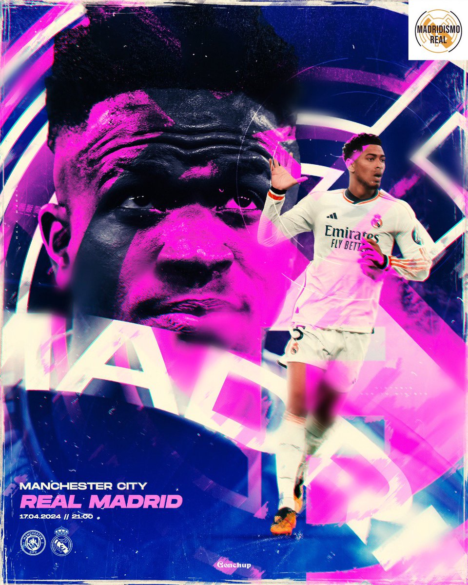 MANCHESTER CITY 🆚 REAL MADRID ✨

RT SI CONFIAS EN EL REAL MADRID 🤍