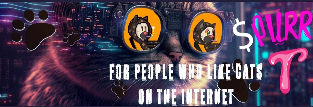 Ya'll need to check out $purr ... DYOR then you will learn about @mfpurrs #megapurrs and an amazing community of people who like cats on the internet! @webhash_eth @1W3io @ENSMaxisNFT