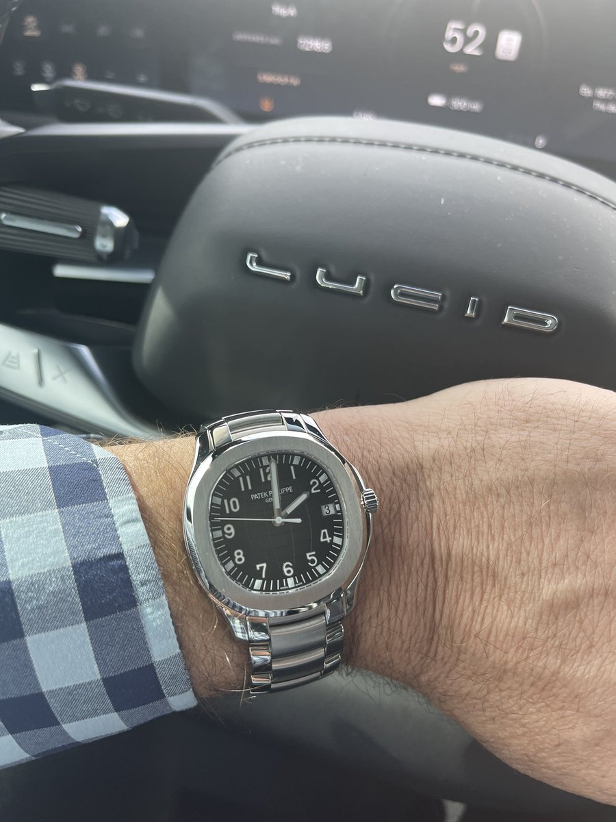 drjasonjames's tweet photo. @LucidMotors @Hodinkee Huge fan!!! https://t.co/23nvYx1X1o