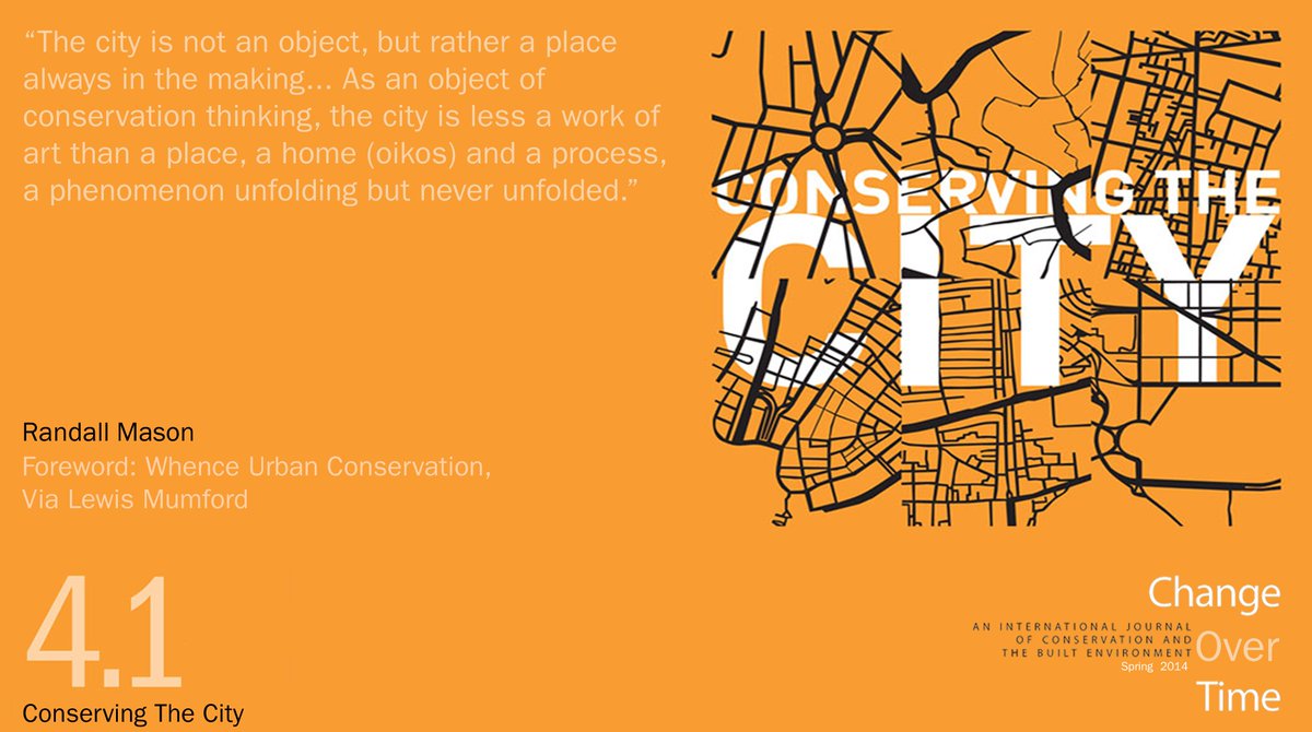 ChangeOverTime_'s tweet photo. Change Over Time is observing World Heritage Week. Today, We're Highlighting Issue 4.1 on 'Conserving the City.'  Remember, heritage is more than just 'Monuments'. Let's celebrate our urban heritage! 
Visit: https://t.co/ezj3qnUYrP
#WorldHeritageDay #UrbanHeritage https://t.co/91iSqYF7wt
