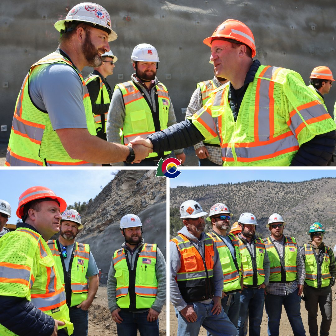 Floyd Hill is a major road moving people and goods to and through the Rockies, and it’s no coincidence that this site is a focus of both our state and federal investments to reduce traffic and improve safety. The work here at Floyd Hill is possible thanks to our state