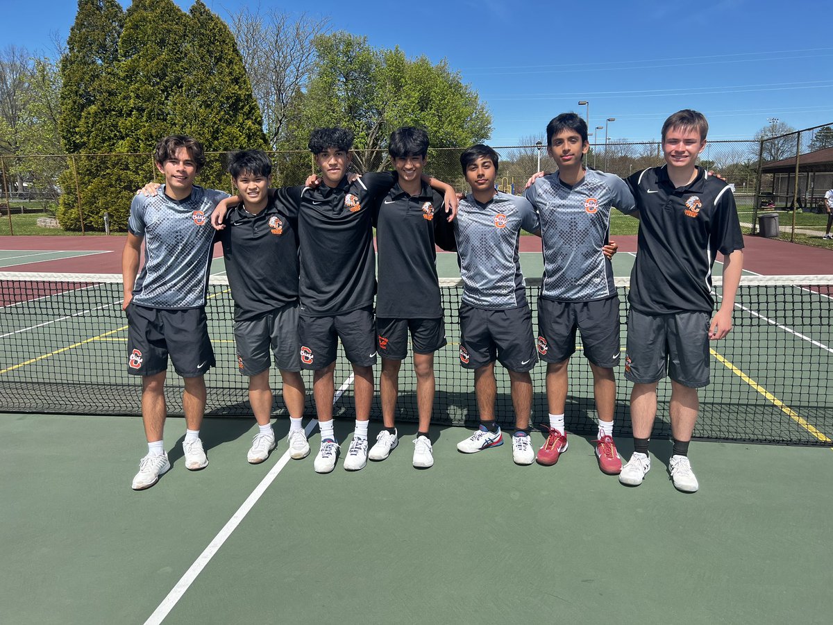 Chiefs 🎾, representing at the Burlington County Tournament. Congrats to Maxson Cabida on advancing to the semifinals. #GoChiefs