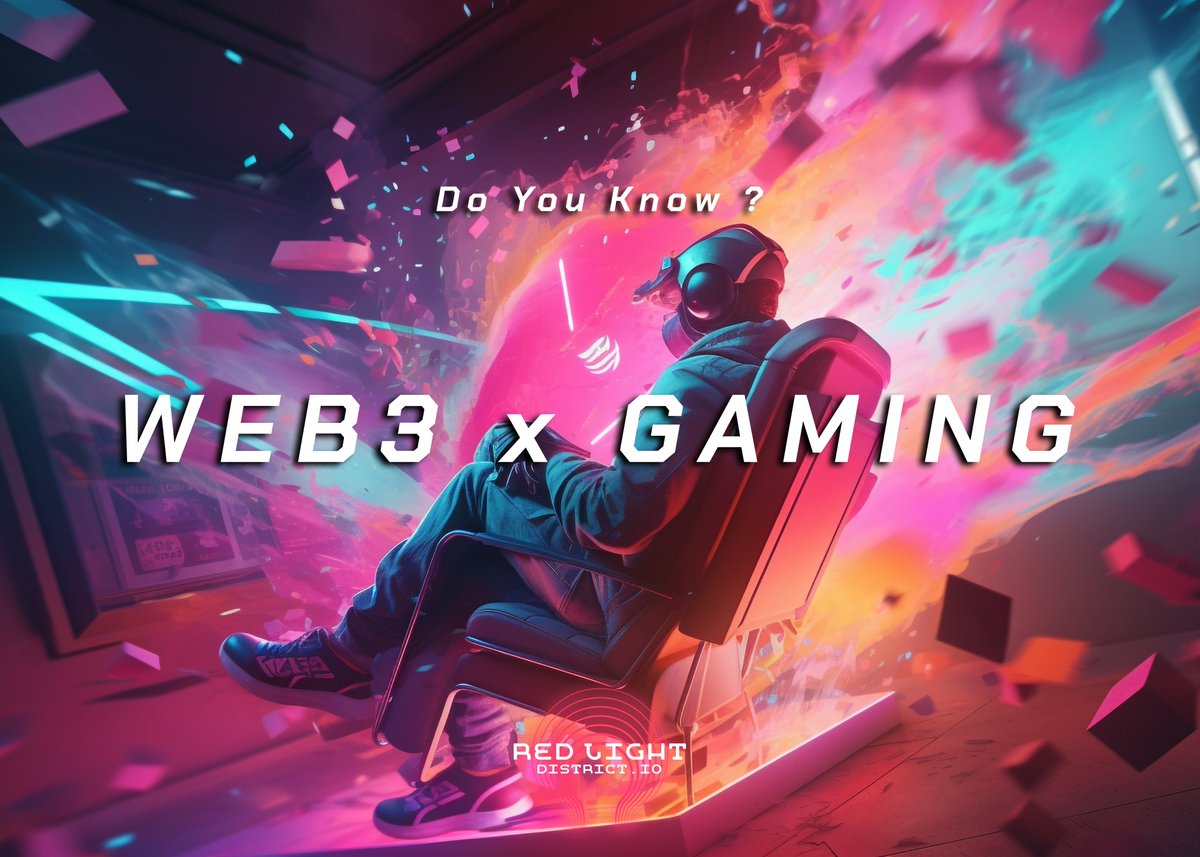 Redlightmeta's tweet photo. Web3 games is a part of the blockchain business that is growing quickly.  But Web3 gaming hasn't become popular yet, even though it has a lot of  promise. A recent poll found that 75% of game developers plan to work  with Web3 games in the future, and 56% of those surveyed think that Web3  technology will change the way games are made. What do you think about this subject?🤓
.
.
.
#RLDM #Web3Gaming #Web3 #EarnCrypto #PlayAndEarn