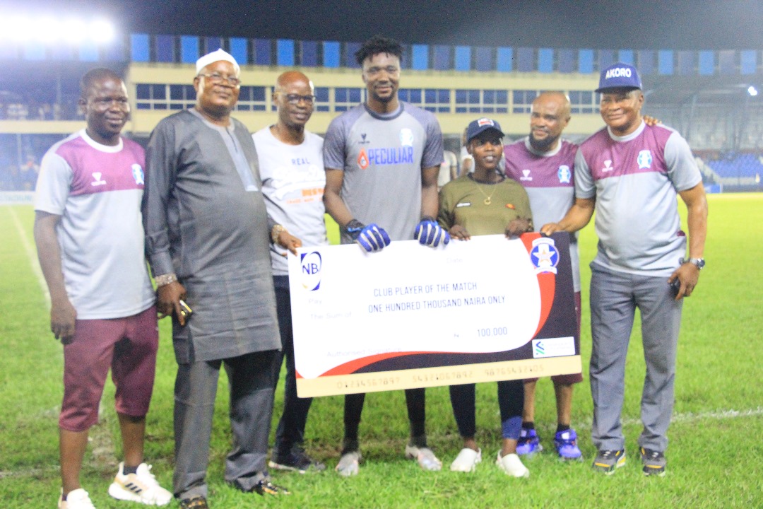 ShootingSc's tweet photo. Okemute Keeps 6th Consecutive Clean Sheets at Home 

*Clinches NBL/MVP Award

Shooting Stars' goalkeeper Okemute Odah, was again unbeaten on home soil, as he stood between Lobi Stars and goal in Tuesday's NPFL Matchday 30 fixture. https://t.co/Wp2uGkho78