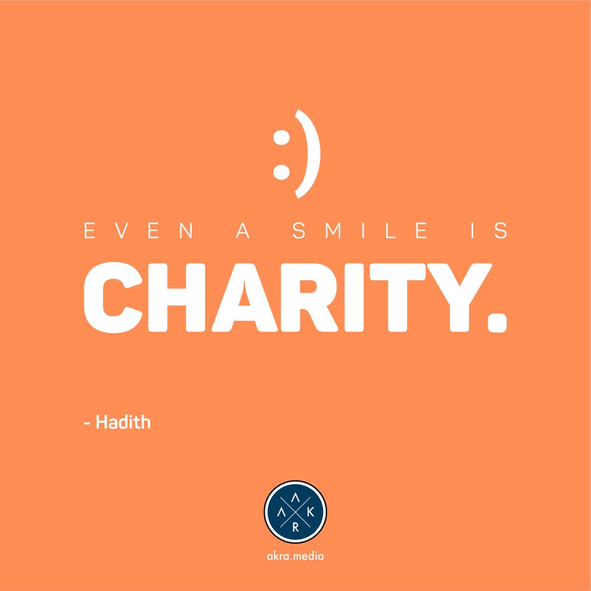 Even a smile is charity. 😊
- Hadith

#hadith #prophetmuhammad #prophetmuhammadsayings #smile #charity #sadaqa #islam #innerpeace