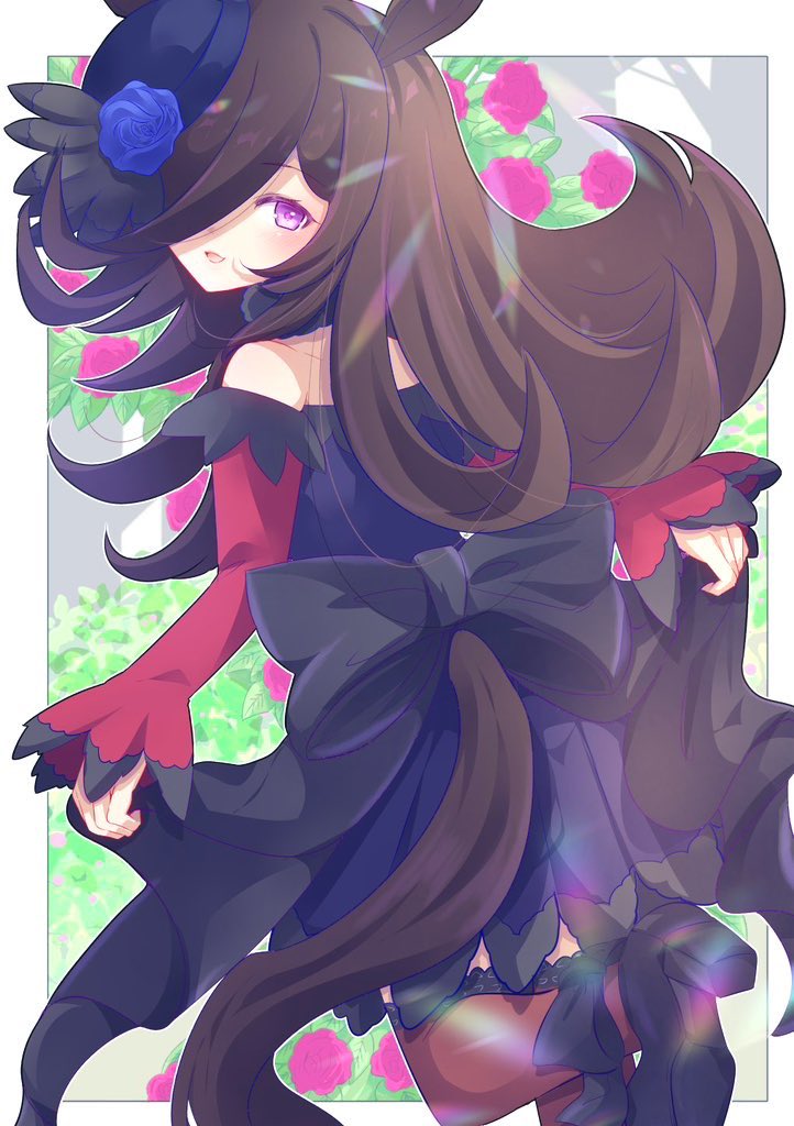 ライスシャワー(ウマ娘) 「おはようございます! 」|なまちょこ／ウマ娘5th土曜日のイラスト