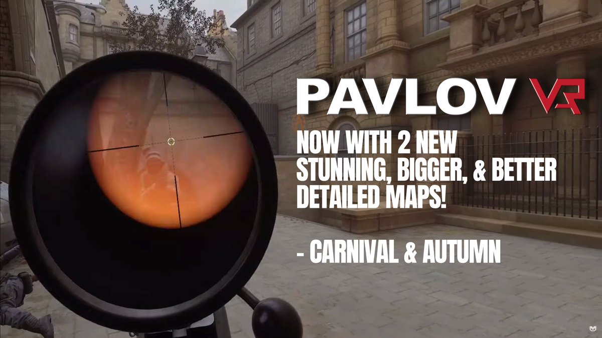 MagnumGamingPS5's tweet image. Pavlov New Update! - Includes 2 new stunning detailed maps in glorious virtual reality!

Harnessing the power of the PSVR2&apos;s Dynamic Foveated Rendering!

Better textures, shadows, and rendering with the same slick performance!

#psvr2 #ps5share #pavlov #pavlovcommunity #vr