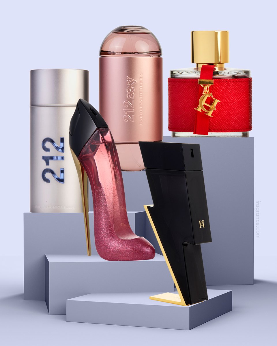 #CarolinaHerrera will always have the trendiest fragrance bottles! Shop now with the link below⚡️❤️
shorturl.at/joQW2