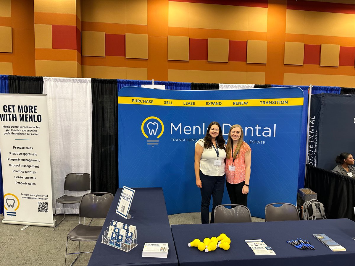 MenloGroupCRE's tweet photo. Our team enjoyed attending the Western Regional Dental Experience last week. Thank you to everyone who stopped by our booth and took advantage of the Menlo-sponsored valet service!

#WRDE2024 #DentalRealEstate https://t.co/SpEyDn5MOR