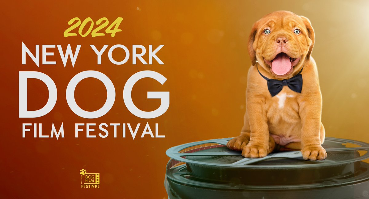 New York Dog Film Festival 2024 Sunday, April 21 > bit.ly/3J6uf4v The NY Dog Film Festival® is a chance t to raise awareness of the life-saving work being done at small rescues and large shelters. Don't miss this event!