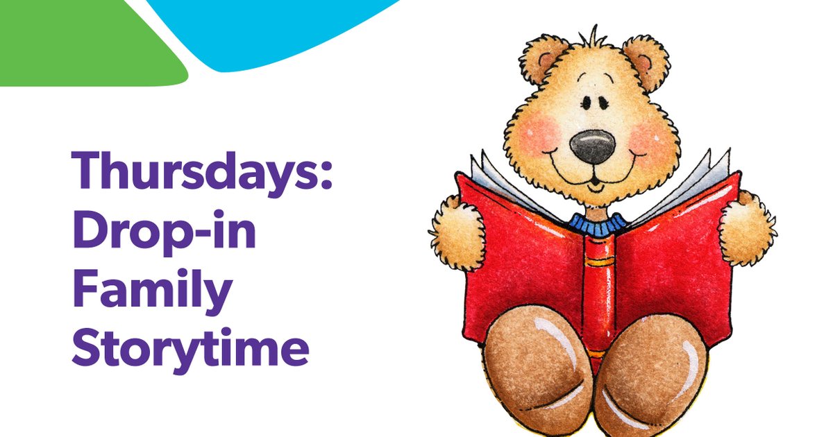 Are you looking for a storytime for young children, but need some flexibility? Join us on Thursdays at 11 AM for Drop-In Storytime at the Downtown library! Stories, songs and more will keep kids of all ages engaged. ow.ly/usXy50RgESi