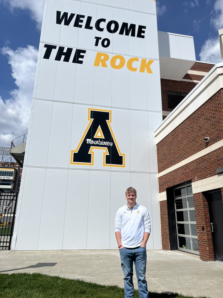Had a great time at Appalachian State today. Thanks to <a href="/thomasguerry/">Thomas Guerry</a> for meeting and talking about the chance to Walk On and my future