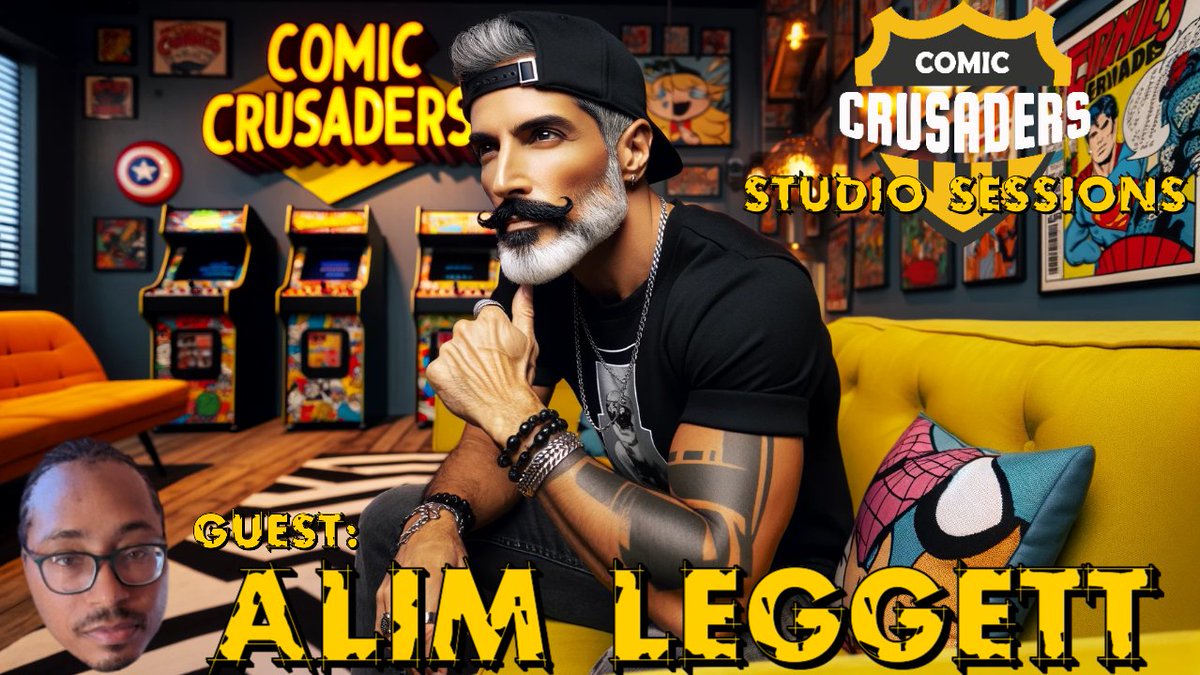 Better Late than NEVER! Check out the Pilot Episode to the #ComicCrusaders #StudioSessions hosted by @TheRealAlMega with our first guest #AlimLeggett to chat Indie Comics, his project #Sweet Pea and more.. #comics #indiecomics @SweetPeaComic #comicbooks youtu.be/wg19suwb99E