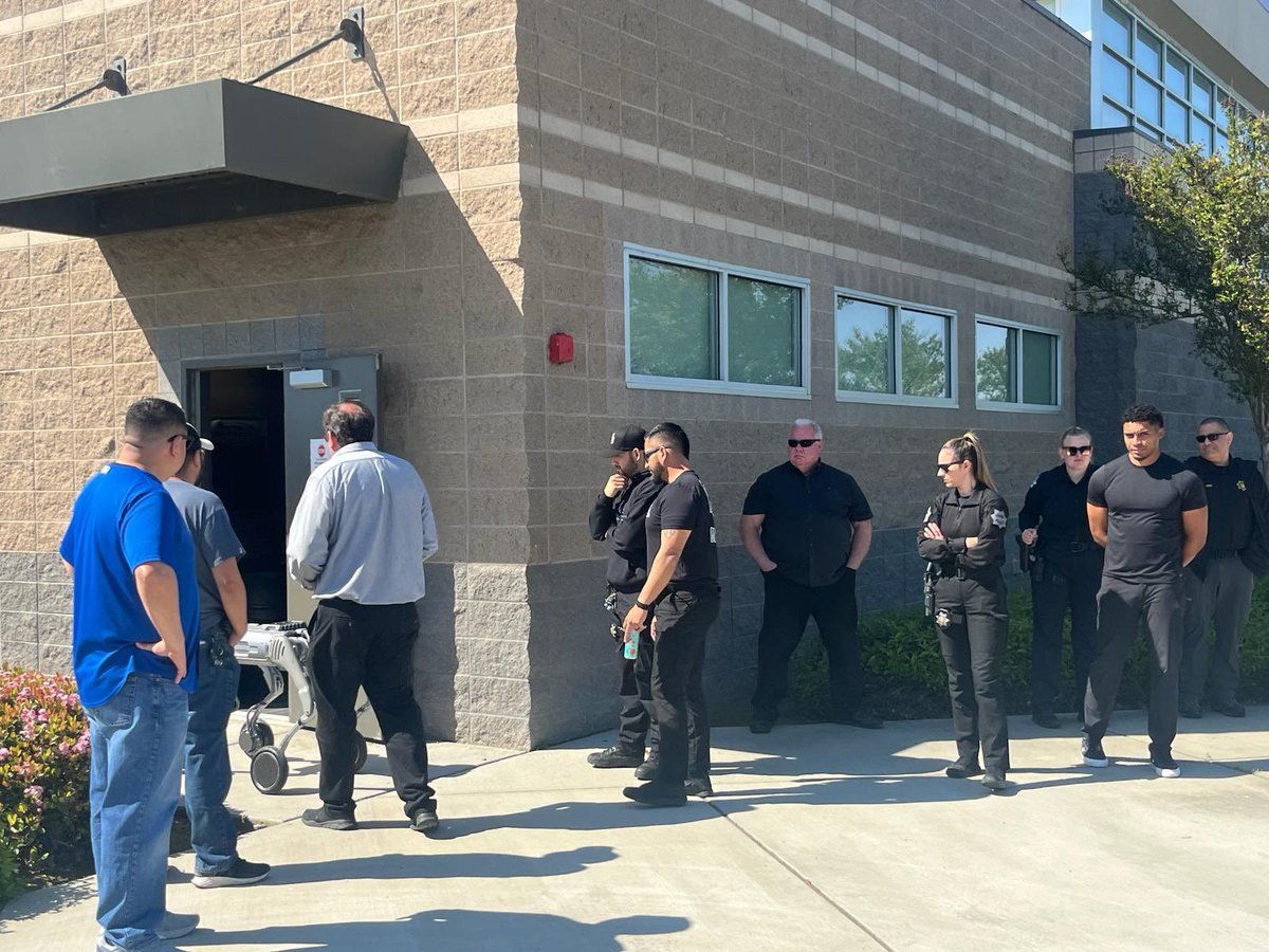 RoboticsSes's tweet photo. Stokes Robotics had the privilege of conducting a comprehensive demonstration of the B2 robot for the Fresno Police Department and SWAT team, marking a significant advancement in law enforcement technology. https://t.co/7OloPfyge4
