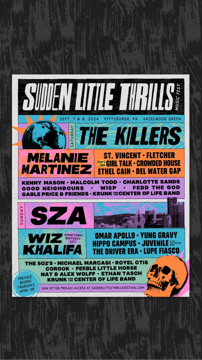 FeddTheGod's tweet photo. Pittsburgh we got us a festival #SuddenLittleThrills We gone hold it down for home @FeddTheGod @wizkhalifa @TaylorGang https://t.co/cTgU2dyNhG