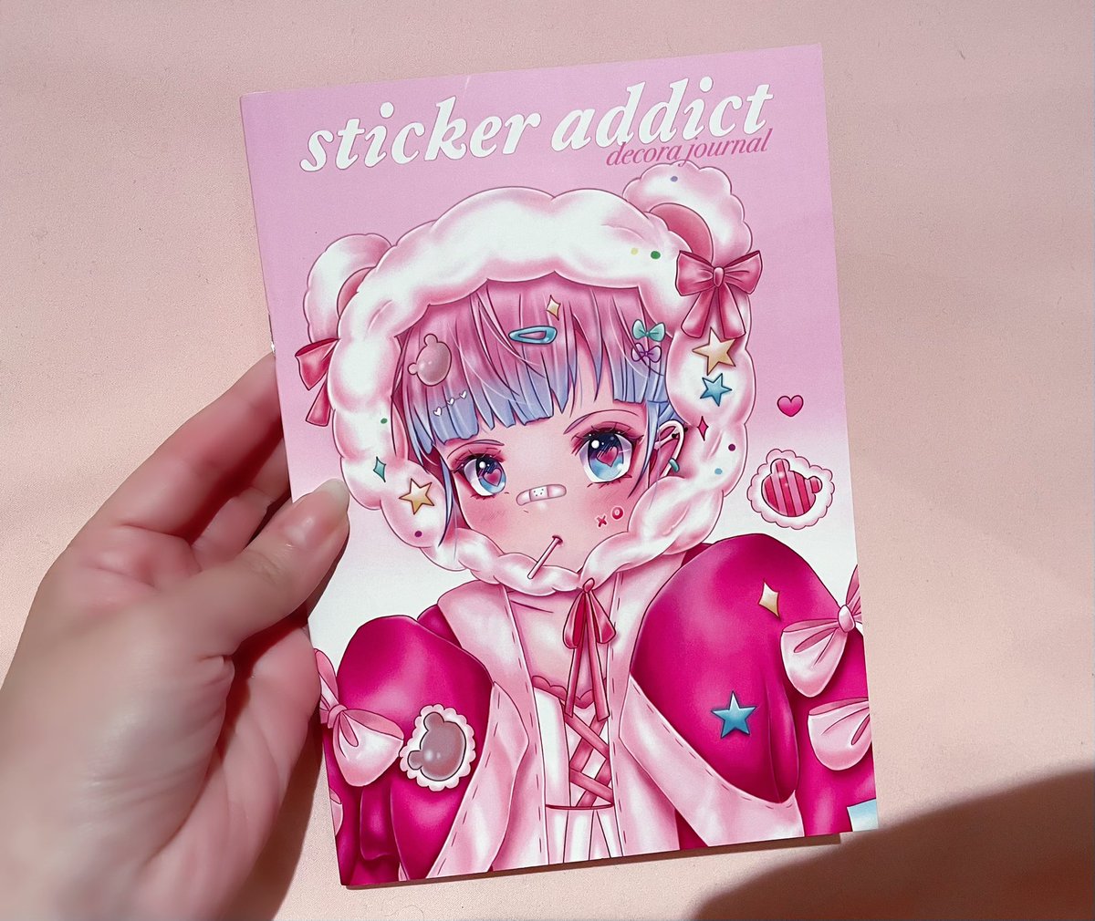 New stickerbooks arrived! You can Order one in store 🩷 
A6 size and 16 pages 

etsy.com/ca/listing/151…