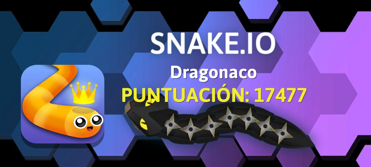 breikbitero's tweet photo. My score on #snakeio: PUNTUACIÓN: 17477 https://t.co/lB3XOxVZox