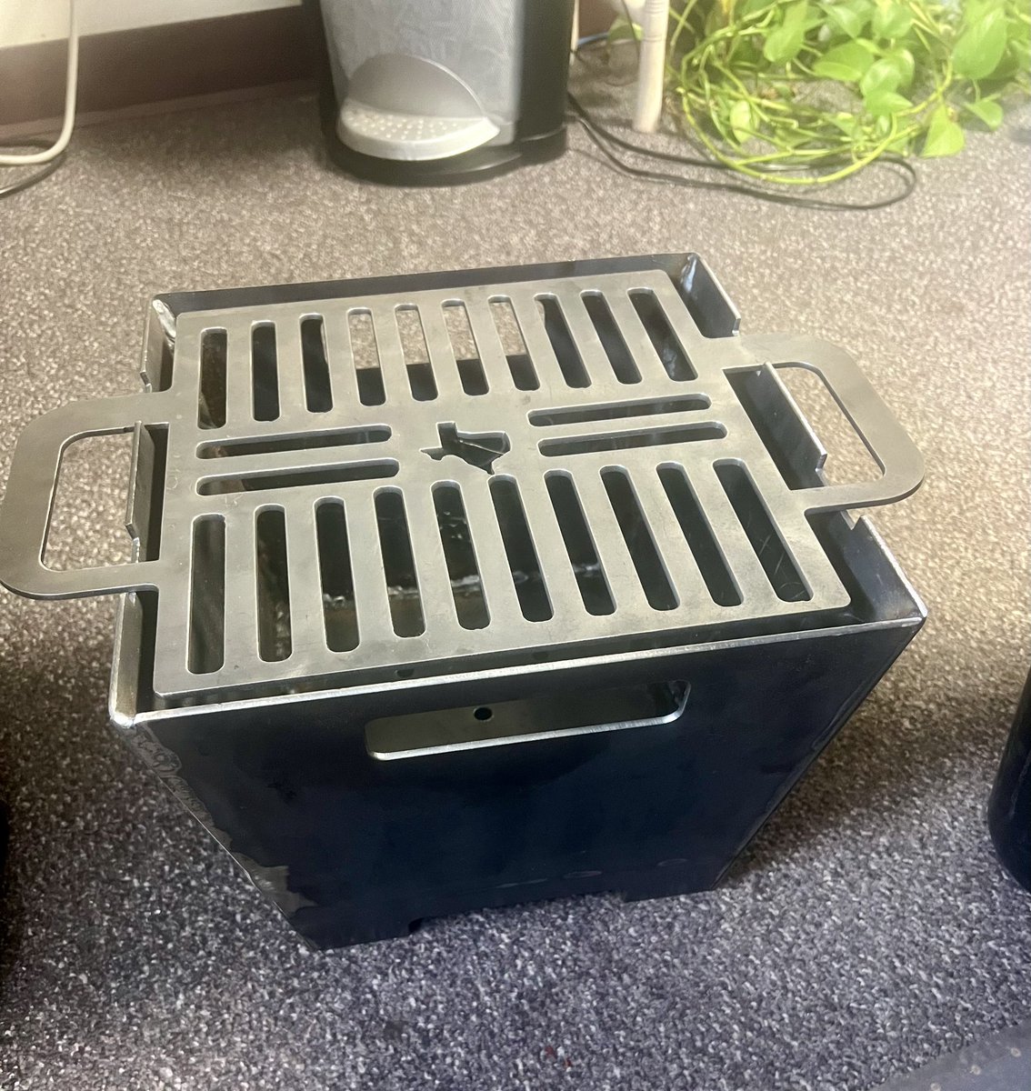 I’m blessed to work at <a href="/ennis_high/">Ennis High School</a>! This hibachi grill was made by my welding students!!
😍♥️🦁