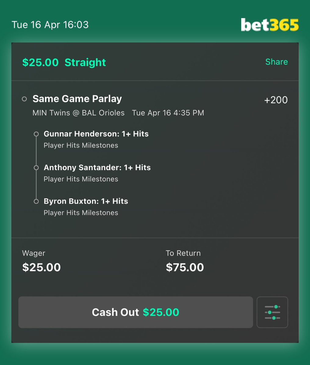 red6262626's tweet photo. My safe bet of the day #bettinglife https://t.co/SLKHzDt5Wy