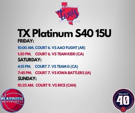 AmaiyaGordon's tweet photo. Competing in the Heart of Texas Showcase this weekend! 

@Platinumbball 
@SelectEventsBB https://t.co/LEBYyPNLgM