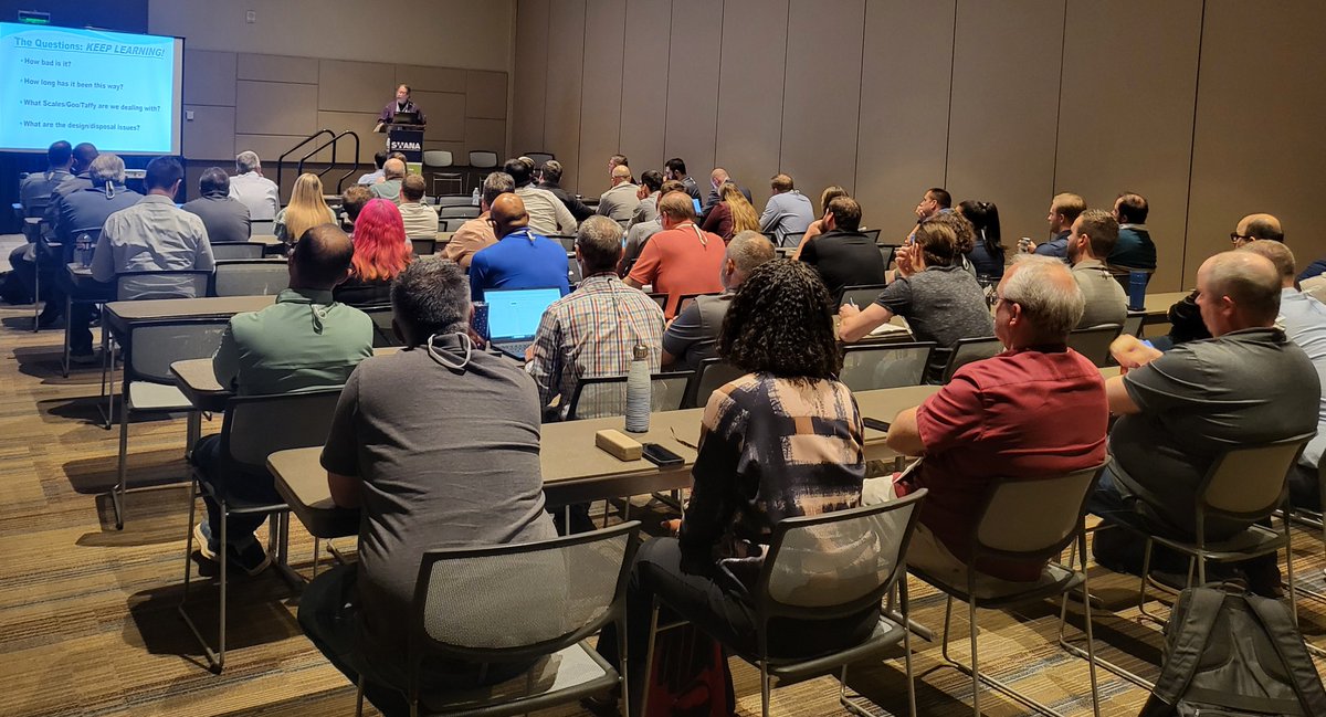 As expected, SOAR, hosted by <a href="/SWANA/">SWANA</a>, is drawing lots of industry professionals again this year!

Chris Lund (GBB EVP) &amp; Eugenia Manwelyan (GBB Sr. Project Manager) are both there with Eugenia presenting tomorrow, on bulky #waste collection, at 3pm.

#ThoughLeadership #Recycling