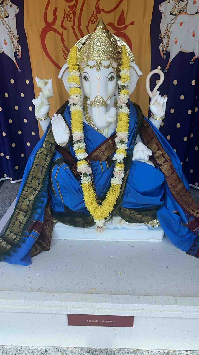 Vara Siddhi Vinayaka Alankaram after today’s abhishekam