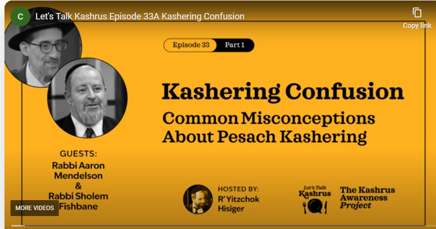 cRcKosher's tweet photo. Kashering can be so confusing! But, it doesn't have to be. Check out https://t.co/eTpR2XBOEh and read our Pesach Kashering Conundrums article at https://t.co/cGXFGYxJNU #kosher #Pesach #Passover #kashering https://t.co/WcYFFpVLlk