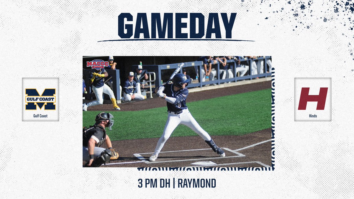 MGCCC Athletics (@mgcccbulldogs) on Twitter photo BASEBALL | <a href="/MGCCC_Baseball/">MGCCC Baseball</a> hits the road today:
π : Hinds
π : Raymond
π : 3 pm doubleheader
πΊ : hindsccsports.net/channel-1/
ποΈ : sports.hindscc.edu/sports/2020/10β¦ BASEBALL | <a href="/MGCCC_Baseball/">MGCCC Baseball</a> hits the road today:
π : Hinds
π : Raymond
π : 3 pm doubleheader
πΊ : hindsccsports.net/channel-1/
ποΈ : sports.hindscc.edu/sports/2020/10β¦