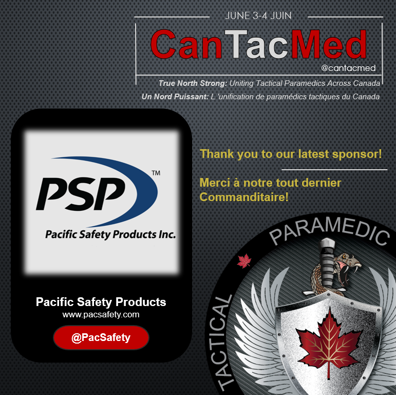 We're thrilled to welcome @PacSafety (PSP) as our latest exhibitor @cantacmed! Thank you for joining us in our mission to advance tactical paramedicine and provide valuable resources. Don't miss the opportunity to visit PSP's booth and learn more about their innovative solutions.