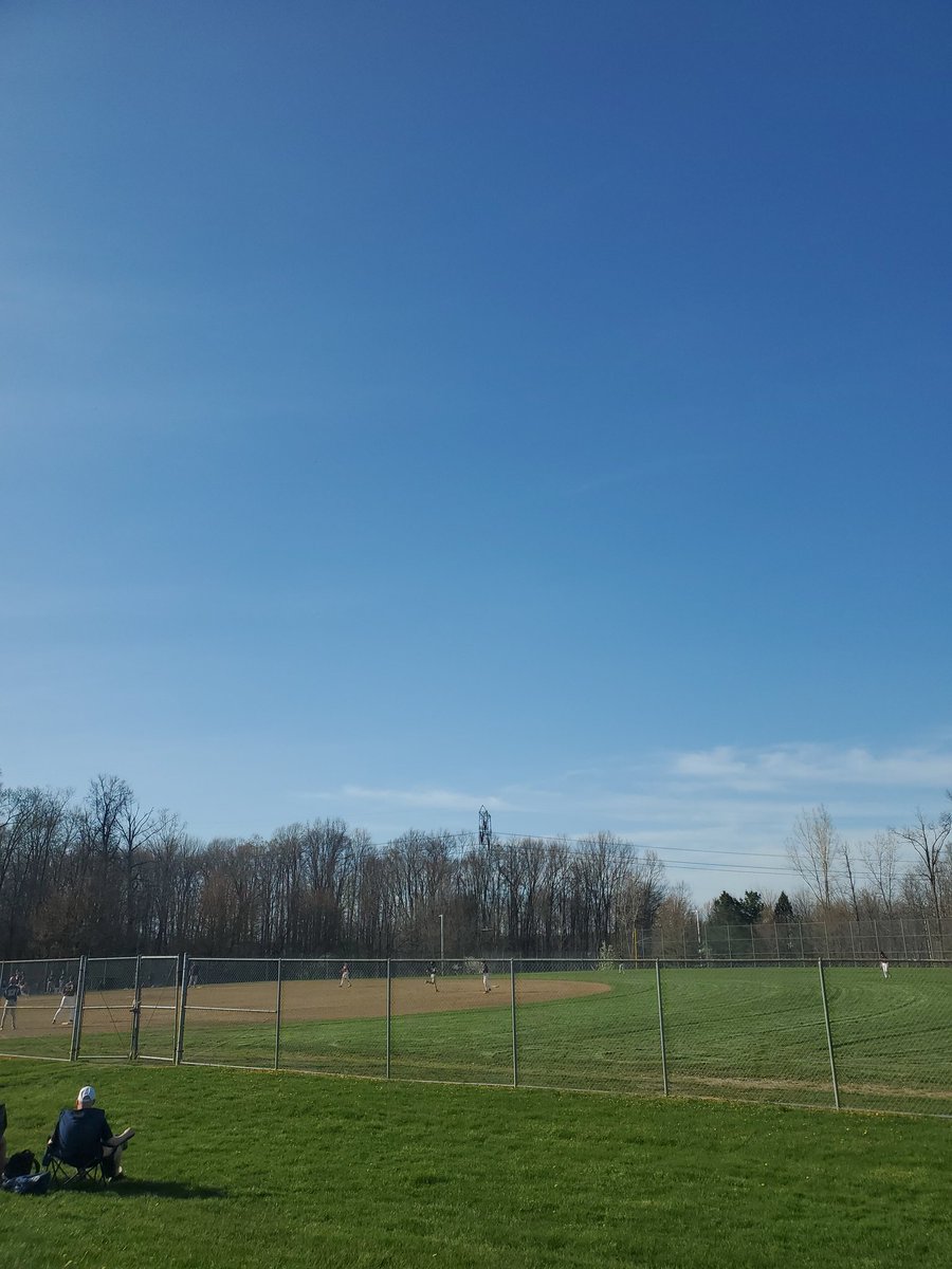 Beautiful day for some Twinsburg baseball! Let's go Tigers!!! #twinsburgbaseball #GoTigers