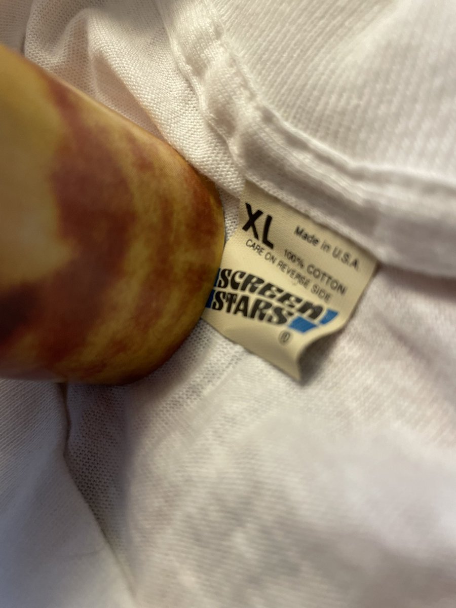 This might be my favorite pick up of all time. 1986 Jimi Hendrix T-Shirt officially from the Hendrix estate. XL Up from the Skies Vintage tshirt #vintagetee #vintagetshirt #vintagejimihendrix #jimihendrix