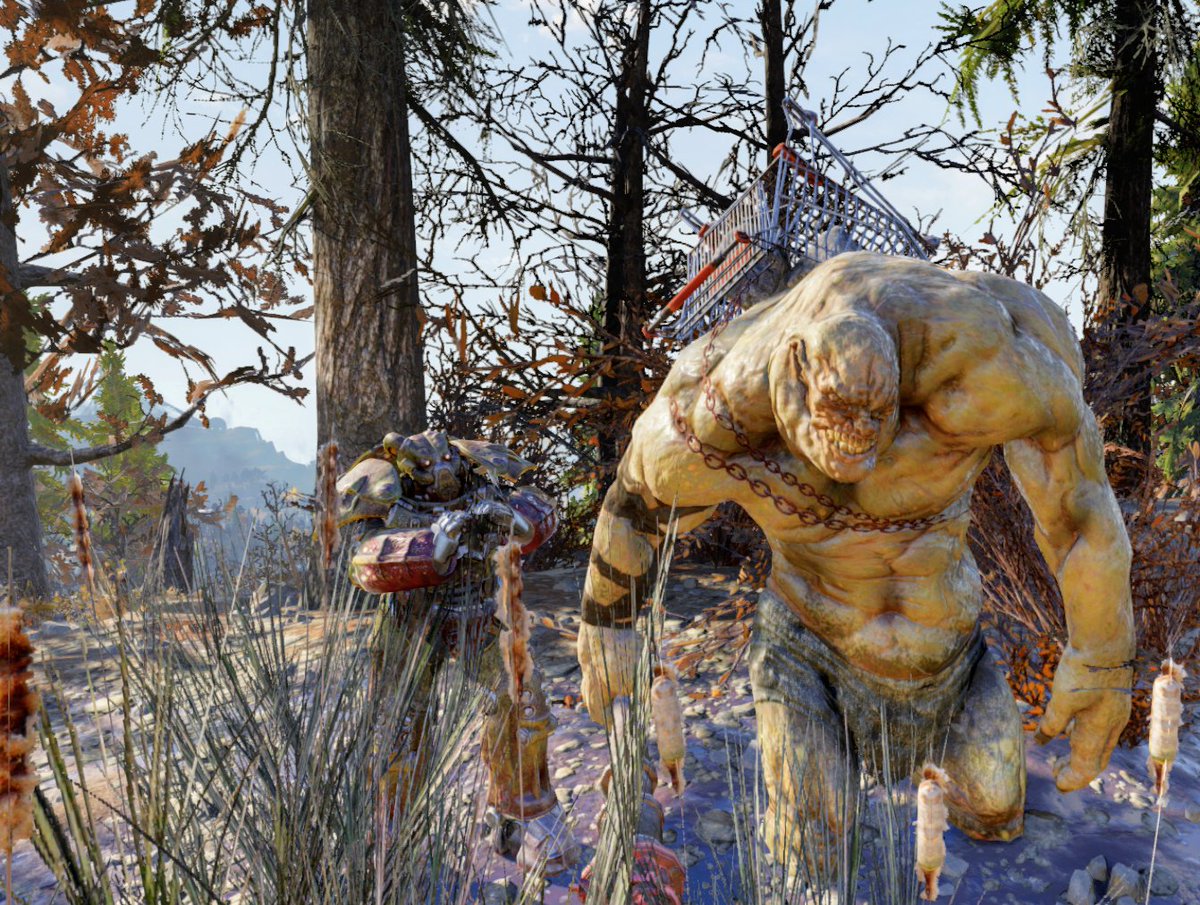 Kuhsel's tweet photo. Thanks to @falloutonprime, it's even more fun than ever to roam the #wasteland in @Fallout @fallout_de looking for new #players. 🤠 Just to give them a warm #welcome ❤️👋 to our wonderful #community. Most of them don't seem to be used to it. 😅 Some run away at first but then thank me as soon as they see my "💉Care-🩹Starter💣-Survival🔫-Pack🍕", which I give to every new player who crosses my path! But the surprised reactions show me that we really are an amazing community. It makes me proud that #toxicity has no place here and that we can show so many players that there are #games out there where EVERYONE 🌈 is welcome. 💛💙 #Fallout76 #VaultTec #VaultBoy #VaultGirl #fallout #falloutfamily #gaming #xbox #bethesda #Microsoft #Sony #XboxGamePass #gaming_news #GamerLife #Fallout4 #vault33 #vault76 #vault101 #survival #apocalypse #war #warneverchange #PS5Pro @bethesda_de @bethesda
Have fun in the wasteland of #Appalachia new ones! 👋😊🫶