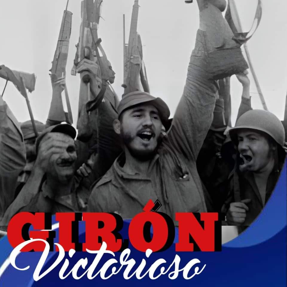 AnapCuba, La victoria de Playa Girón reafirmó la #Unidad de los cubanos y la razón de porque luchamos. #UnidadYContinuidad @DiazCanelB    @FelixDuarteOrte @YamileRamosCord  @anap_cuba