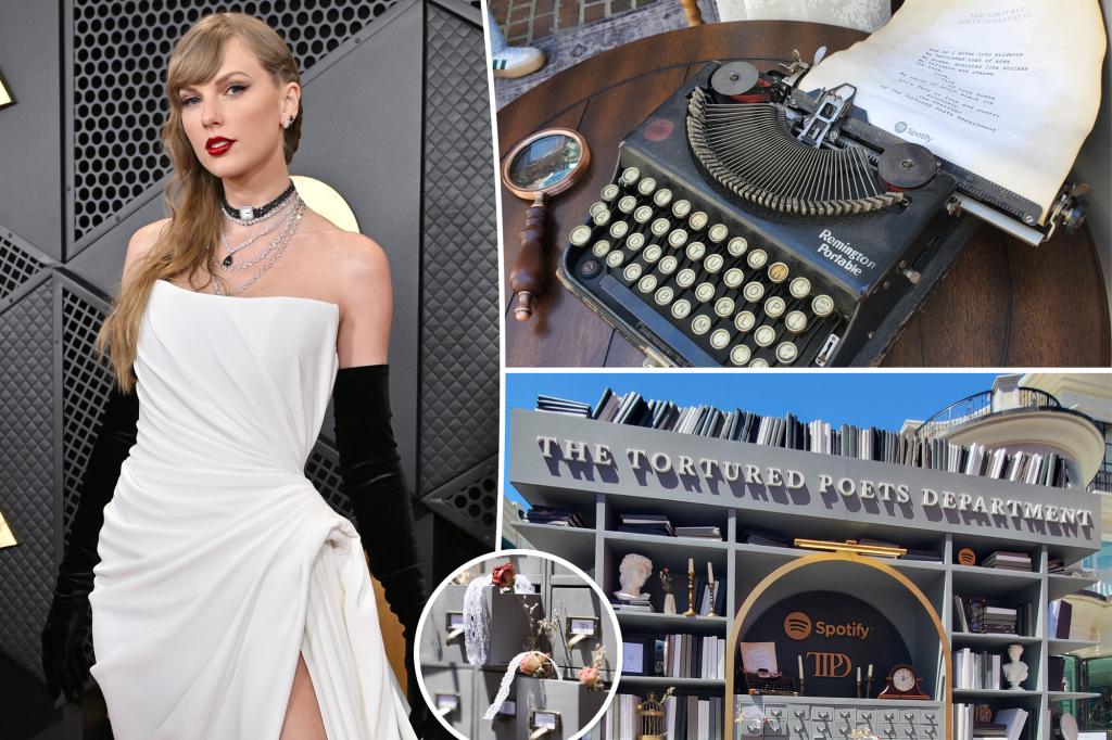 Inside Taylor Swift’s ‘Tortured Poets Department’ pop-up in LA: All the easter eggs trib.al/cW41h3m