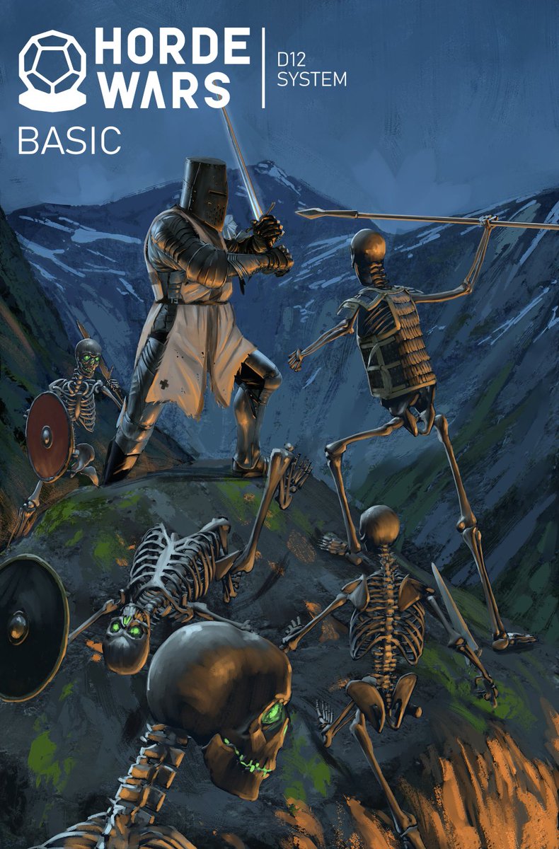 The PDF for Horde Wars Basic, a #1 rated indie RPG, is only $5! biggeekemporium.com/product/horde-…

Order a softcover for $25+Shipping by email at: hordewars@blackwallgames.com

<a href="/FatherGoose83/">Jeremy K Shuman Jr</a> <a href="/OblivionOdditie/">OoPS!</a> <a href="/WrenegadeStudio/">Beyond the veil® TTRPG</a> <a href="/letskill_hitler/">lets_kill_hitler_the_game</a> <a href="/BroodingPaladin/">Brooding Paladin</a> <a href="/AtmaKincaid/">Atma, the Iron</a> <a href="/GreyhornPodcast/">Greyhorn Pagans Podcast</a>
