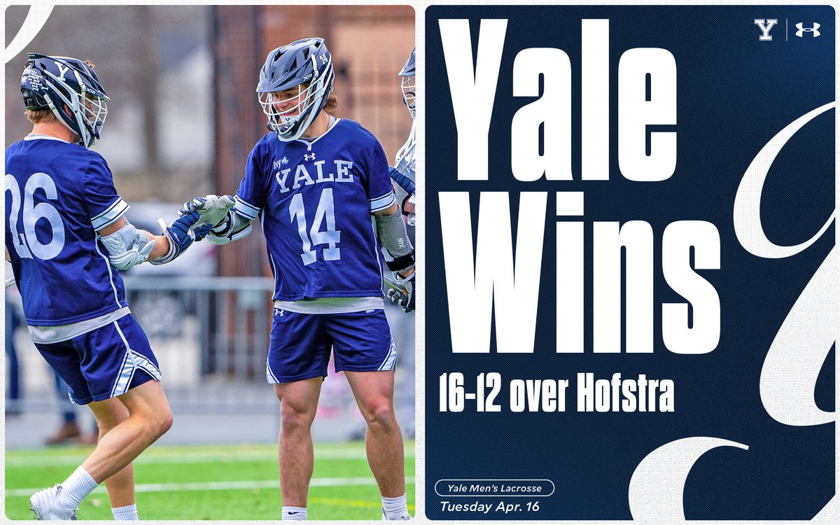 Gritty road victory!! #ThisIsYale