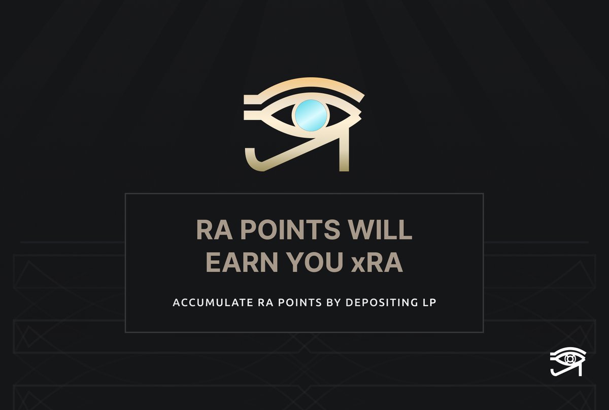 exchange_RA's tweet photo. 👑 RA points = xRA airdrop

Accumulate by depositing LPs in RA.

Earn boosted FXTL points, RA points, fees and FXS incentives by depositing with us. 

Read about the airdrop:
https://t.co/lILXsnLv85 https://t.co/giMjuDUUJJ