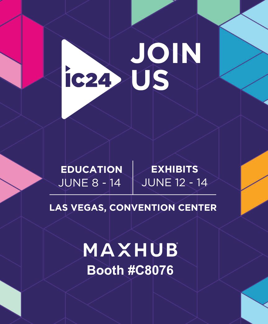 Join MAXHUB at InfoComm 2024, from June 12-14th in Las Vegas as we exhibit our newest innovations. Stop by Booth #C8076 to see us. #Savethedate #IFC24
