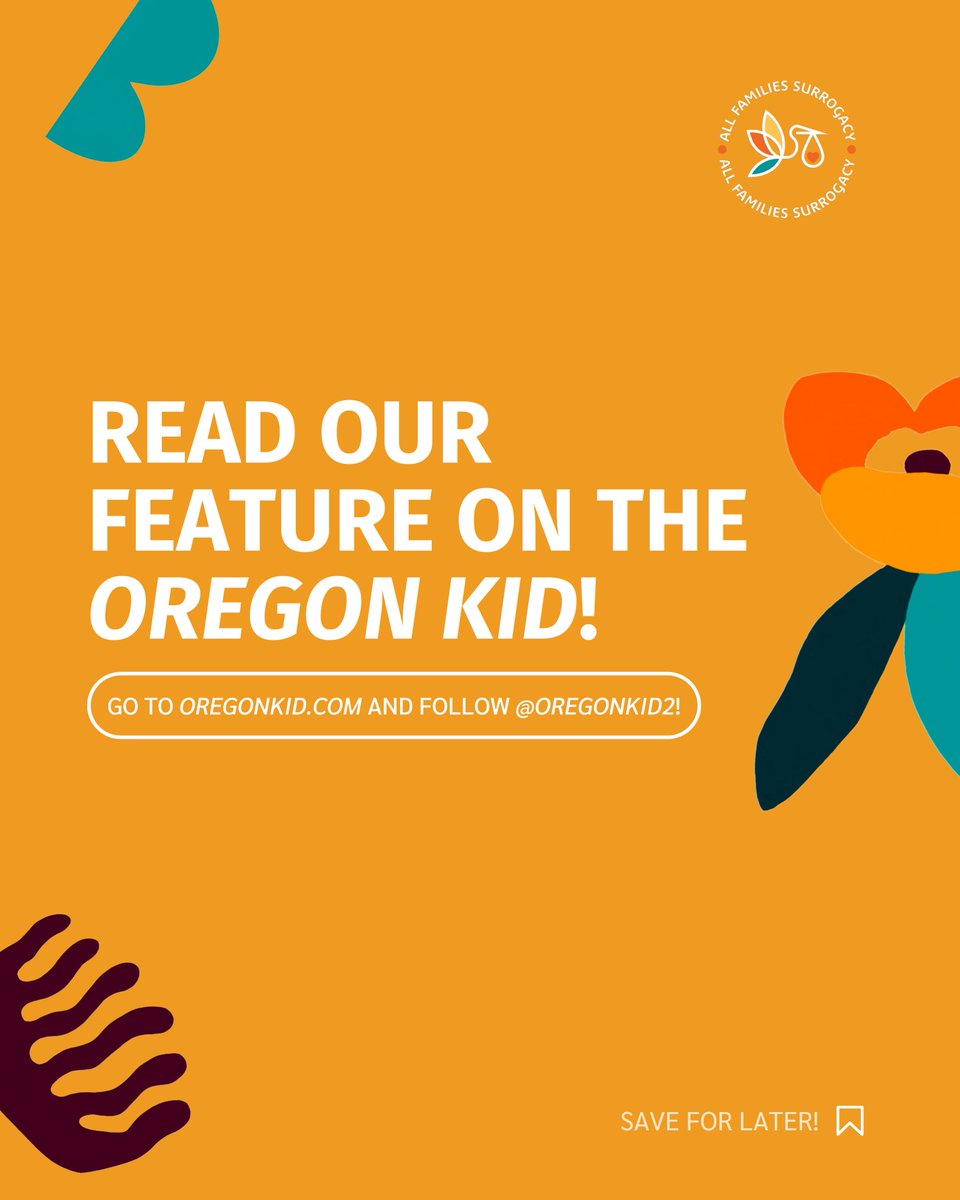 AFSurrogacy's tweet photo. All Families has been featured in Oregon Kids, answering all the questions you've been too afraid to ask about surrogacy!🤔

Read here: https://t.co/4HcHD8lsyY

#surrogacyFAQs #surrogacyagency #ivf #loveislove https://t.co/2tbPsX20FD