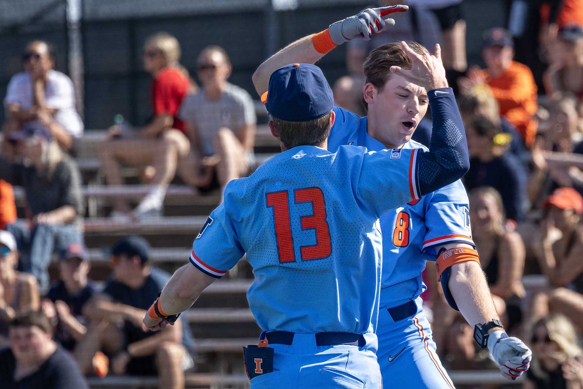 Why is @IlliniBaseball winning games? I think it's because they are going out there and plain having fun.