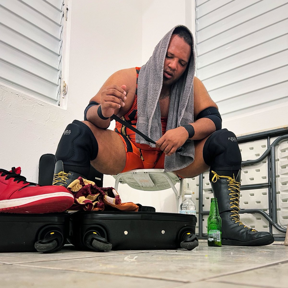 That’s a wrap for my return to #Puertorico
Thank you #EWA and all the fans that came out to both nights. I will be back in June and I’ll still be #BIGBAD #wrestling #independentwrestling