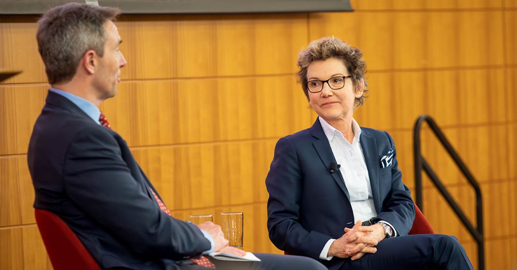 Thank you @SIEPR and @markduggan_econ for a terrific fireside chat on the economy at the Stanford Institute for Economic Policy Research Associates Meeting yesterday. Watch our discussion here: sffed.us/4aMpY1X