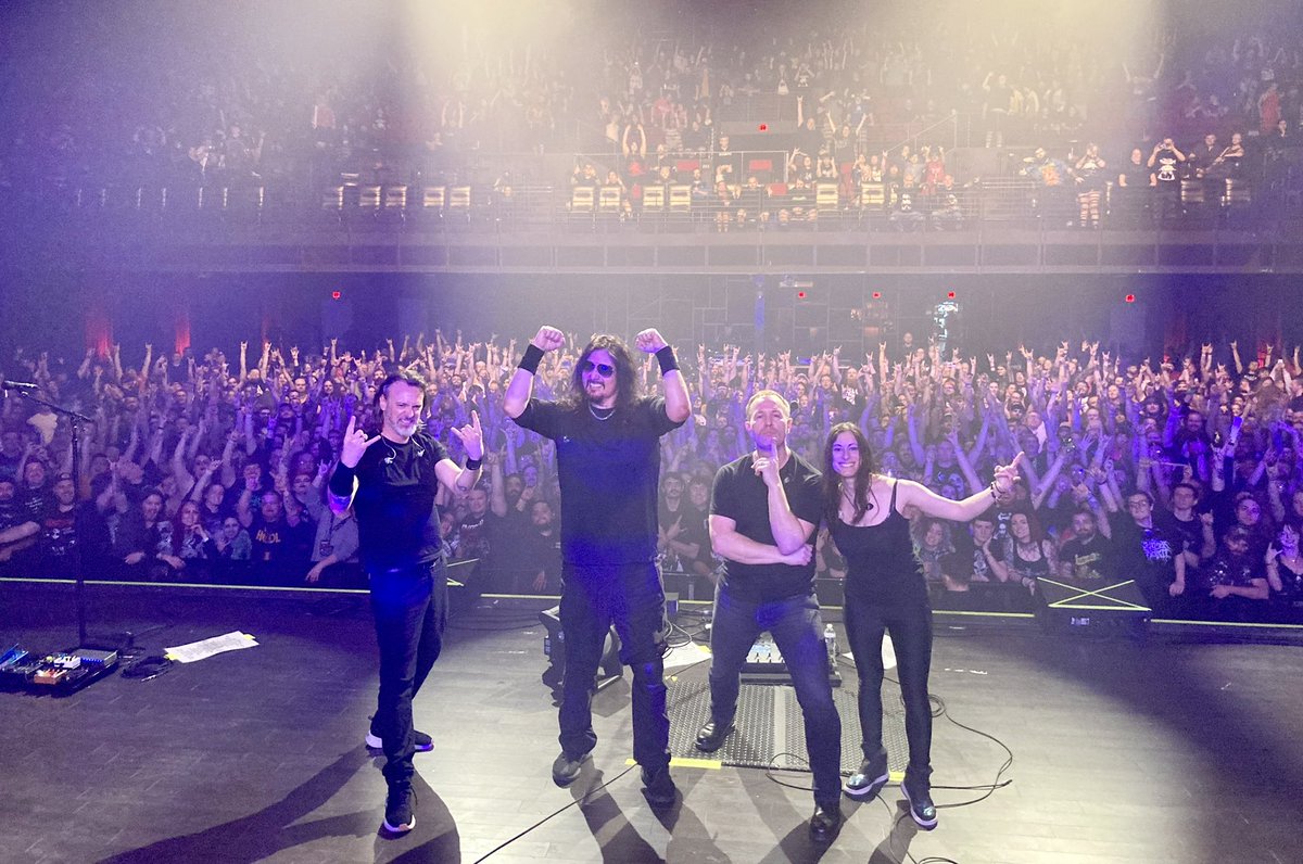 Dethklok Waukee, IA🤘 #metalocalypse #DETHKLOK #ITWILLBEBRUTAL #brendonsmall #genehoglan #nilibrosh #petegriffinbass @MordhausTweets