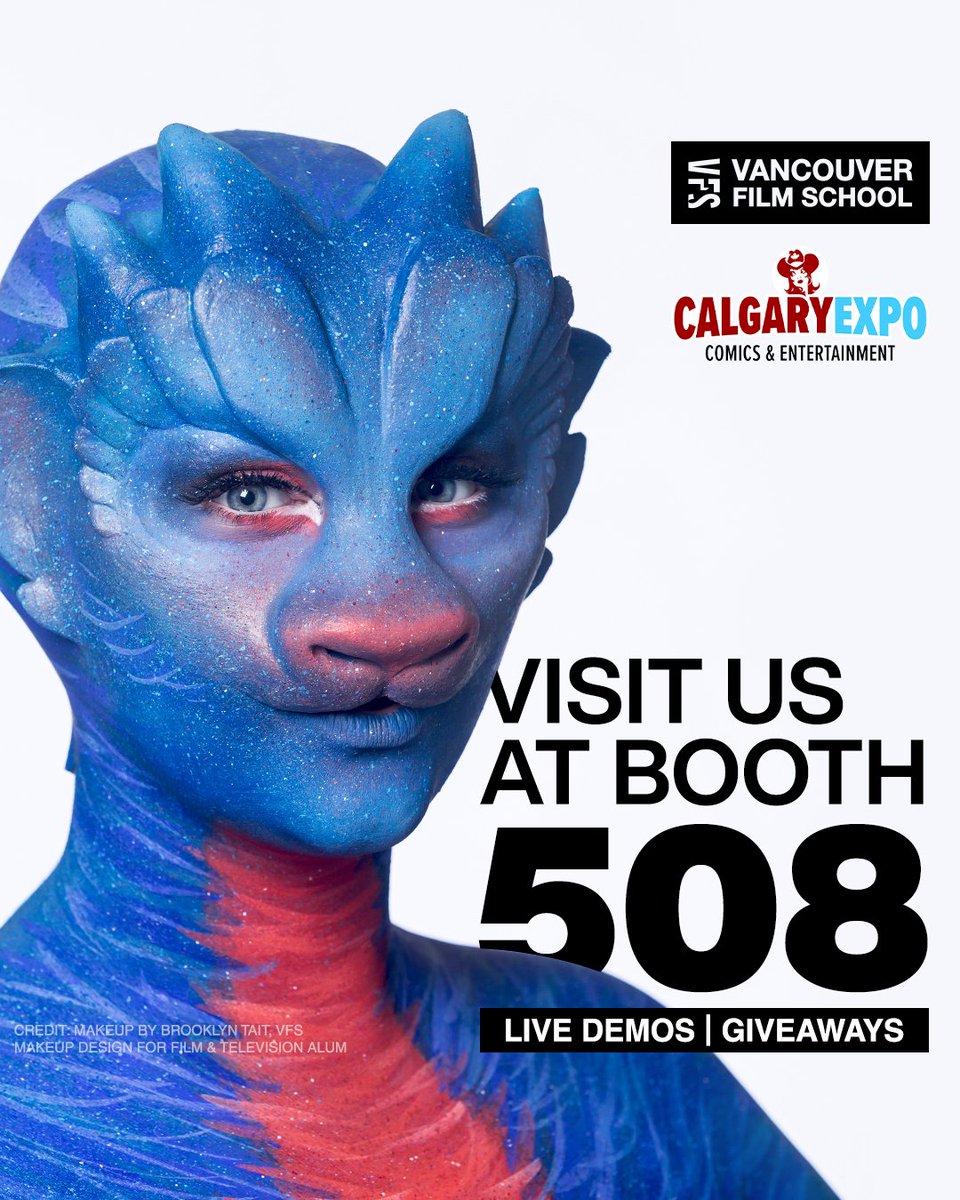 Exciting news! VFS is gearing up for @Calgaryexpo, happening Apr. 25-28 at Calgary's Stampede Park. Swing by booth 508 and say hi! 👋 We'll be hosting LIVE demos and exciting giveaways, so don't miss out on the fun. See you there! #calgaryexpo