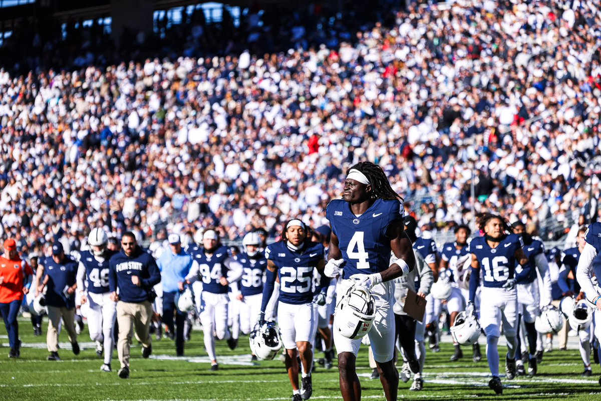 After a great four years, it's time for a new chapter. I want to express my deepest gratitude to the amazing fans, teammates, and coaching staff at Penn State University. Your support, camaraderie, and guidance have meant the world to me. I am officially in the transfer portal.